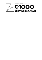 Luxman C-1000-Service-Manual 